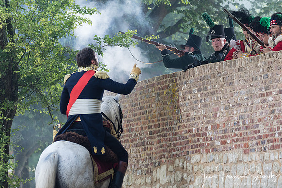 Reenactment at Hougoumont 2017 - © 2017 Jean-François Schmitz
