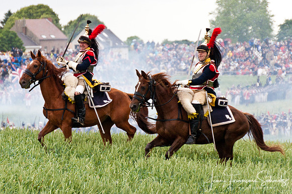 Waterloo re-enactment, June 2010