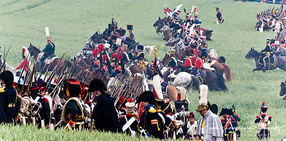 Waterloo re-enactment, June 2010