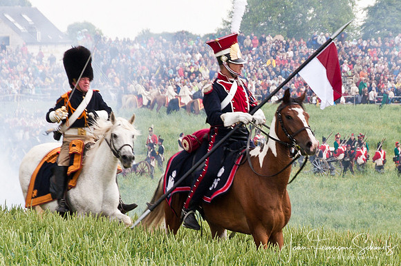 Waterloo re-enactment, June 2010