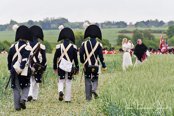 Waterloo re-enactment, June 2010
