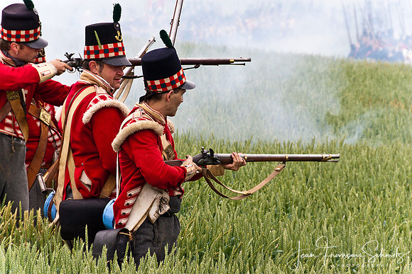 Waterloo re-enactment, June 2010