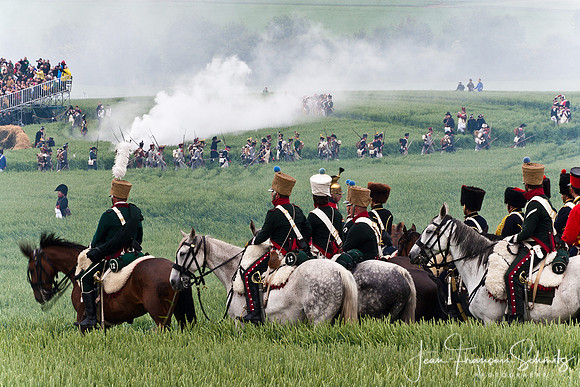 Waterloo re-enactment, June 2010