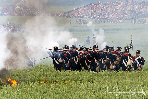 Waterloo re-enactment, June 2010
