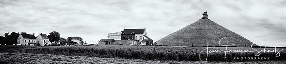 Panoramic view of the Hameau du Lion, Waterloo