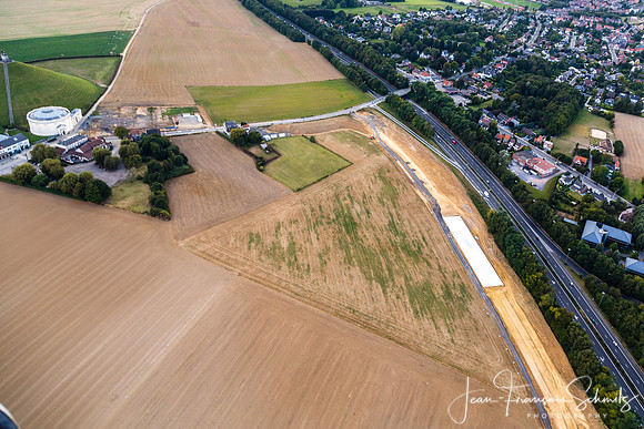 Lion Mound flight over, September 2012