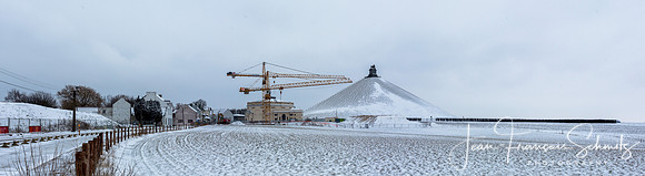 Snow on the Lion Mound - March 24th, 2013