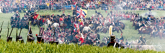 Waterloo re-enactment, June 2010