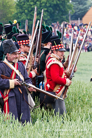 Waterloo re-enactment, June 2010