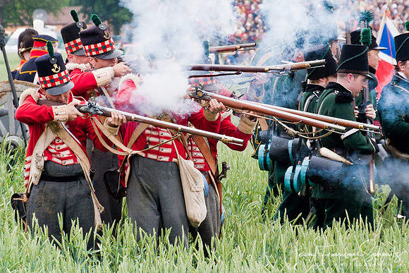 Waterloo re-enactment, June 2010