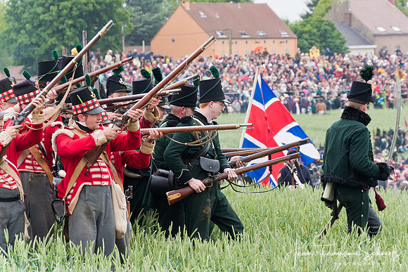 Waterloo re-enactment, June 2010