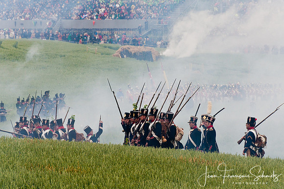 Waterloo re-enactment, June 2010