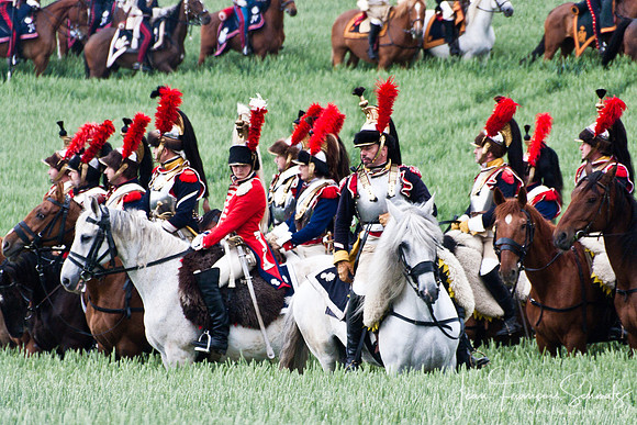Waterloo re-enactment, June 2010