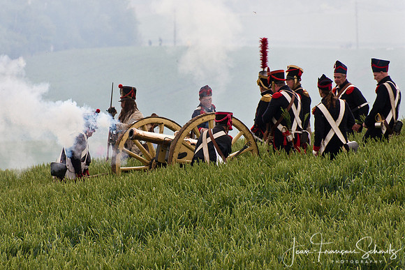 Waterloo re-enactment, June 2010
