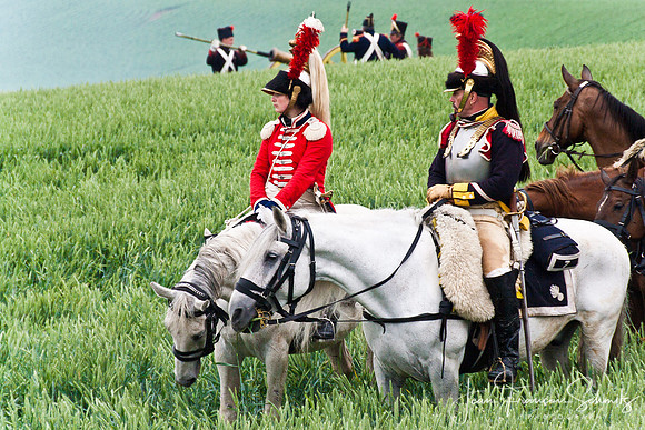 Waterloo re-enactment, June 2010