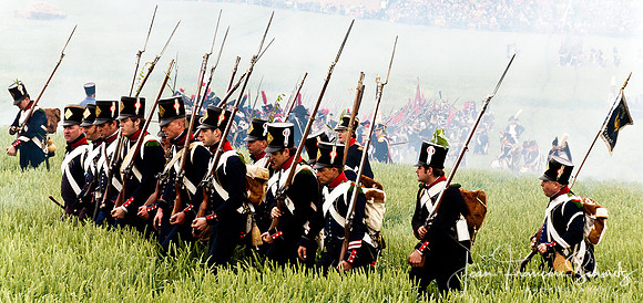Waterloo re-enactment, June 2010