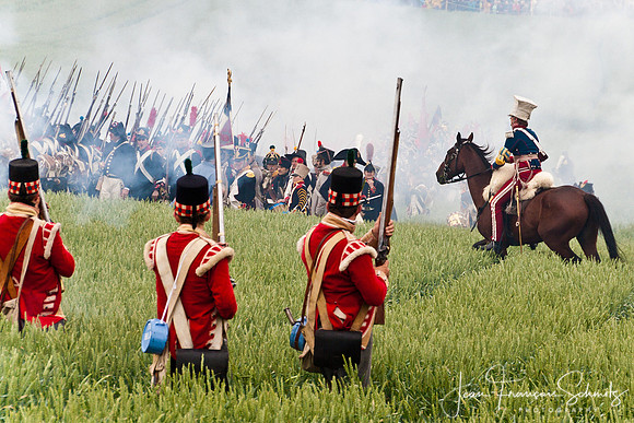 Waterloo re-enactment, June 2010
