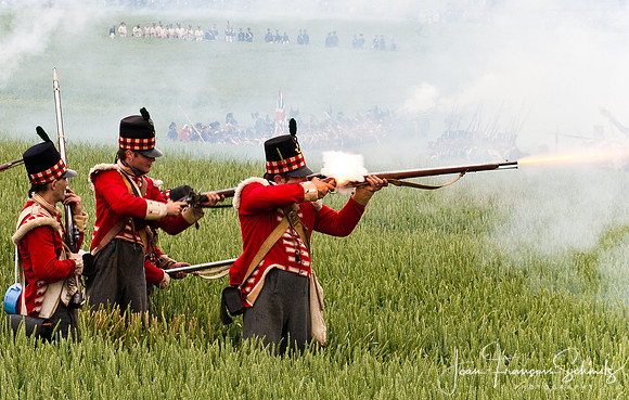 Waterloo re-enactment, June 2010
