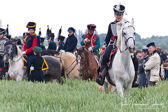 Waterloo re-enactment, June 2010