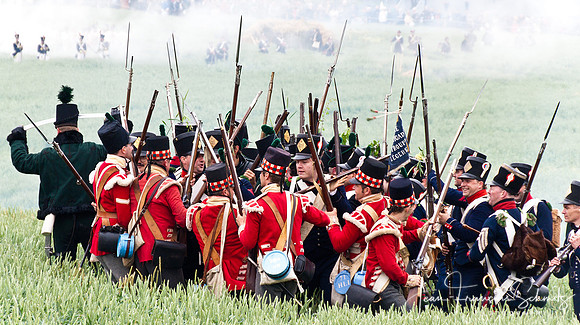 Waterloo re-enactment, June 2010