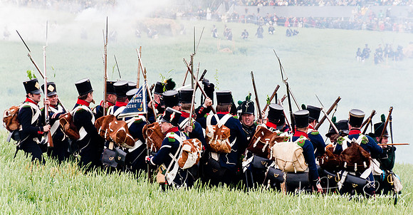 Waterloo re-enactment, June 2010