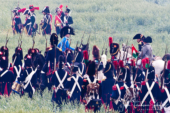 Waterloo re-enactment, June 2010