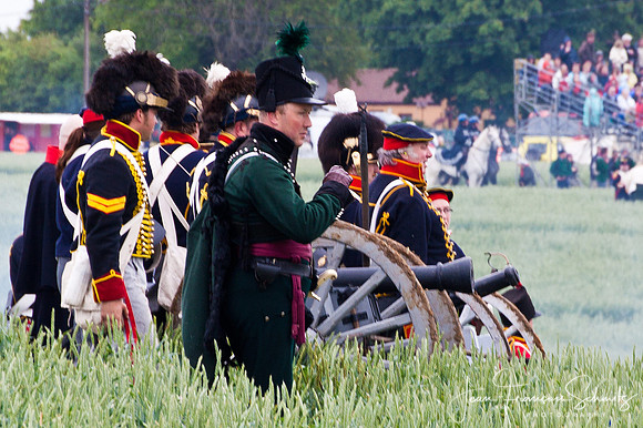 Waterloo re-enactment, June 2010