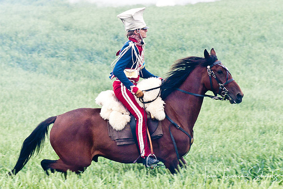 Waterloo re-enactment, June 2010