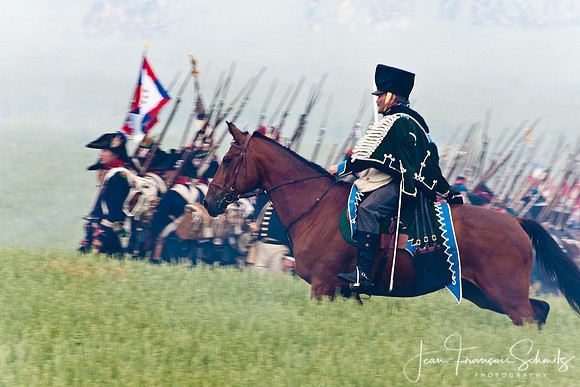 Waterloo re-enactment, June 2010