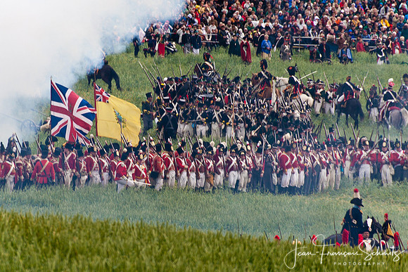 Waterloo re-enactment, June 2010