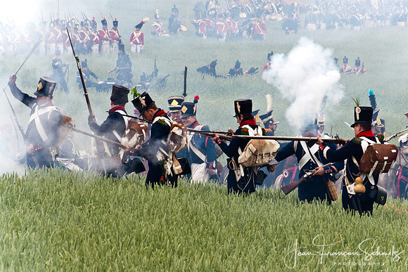 Waterloo re-enactment, June 2010