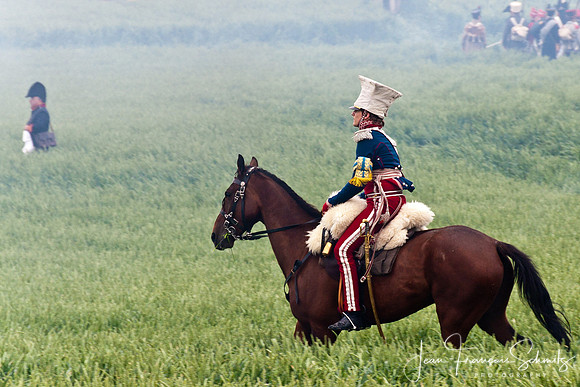 Waterloo re-enactment, June 2010