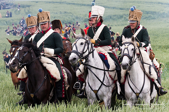 Waterloo re-enactment, June 2010