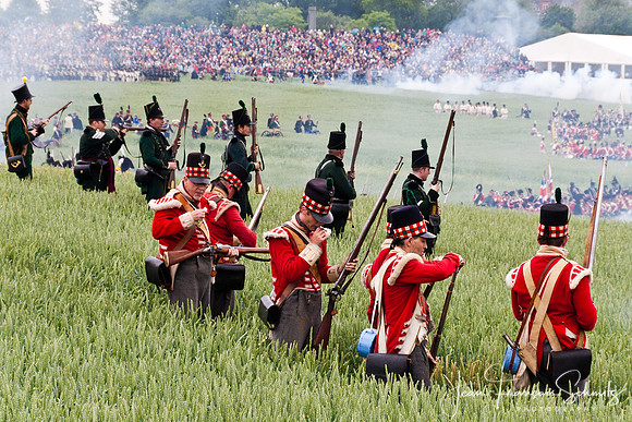 Waterloo re-enactment, June 2010