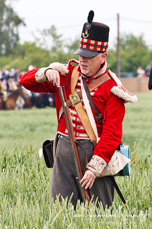 Waterloo re-enactment, June 2010