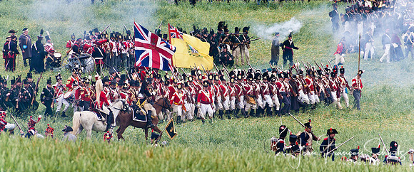 Waterloo re-enactment, June 2010