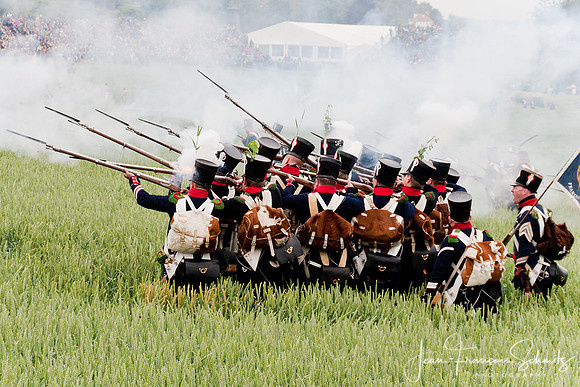 Waterloo re-enactment, June 2010