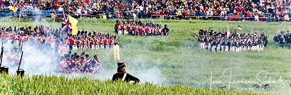 Waterloo re-enactment, June 2010