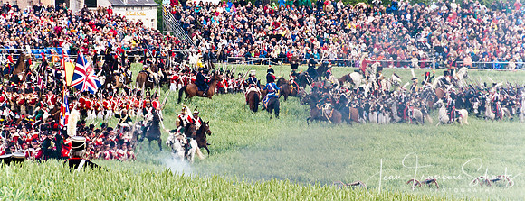 Waterloo re-enactment, June 2010