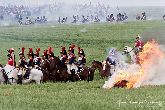 Waterloo re-enactment, June 2010