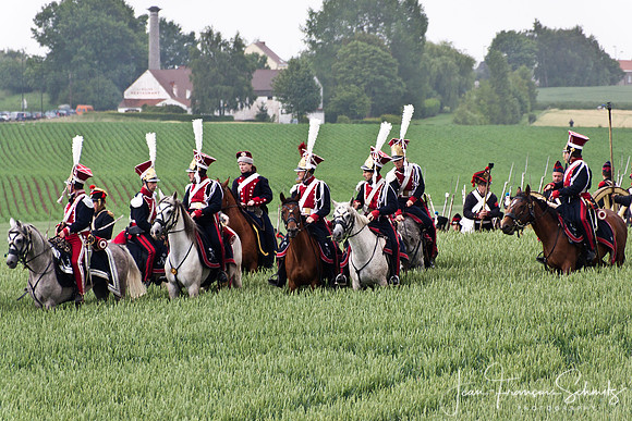 Waterloo re-enactment, June 2010