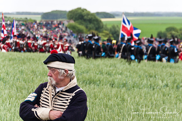Waterloo re-enactment, June 2010