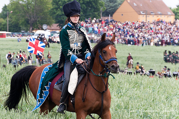Waterloo re-enactment, June 2010