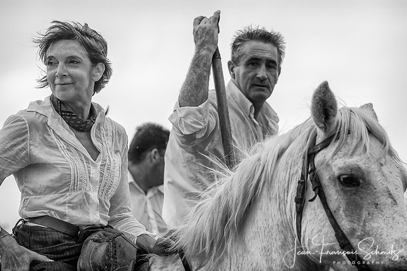 Manade au Mas des Pauvres, Mauguio, Août 2008