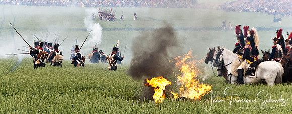 Waterloo re-enactment, June 2010
