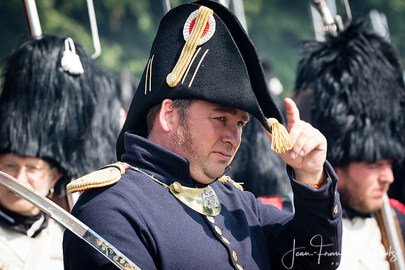 Reenactment at Hougoumont 2017 - © 2017 Jean-François Schmitz