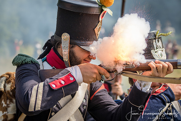 Reenactment at Hougoumont 2017 - © 2017 Jean-François Schmitz