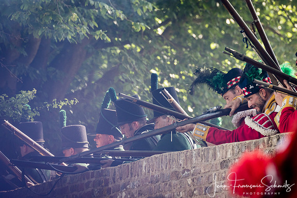 Reenactment at Hougoumont 2017 - © 2017 Jean-François Schmitz