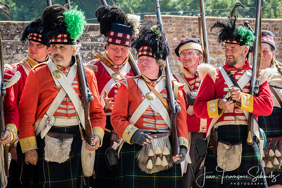 Reenactment at Hougoumont 2017 - © 2017 Jean-François Schmitz