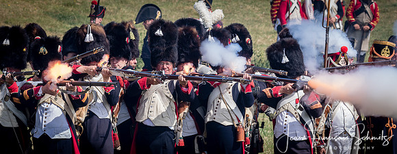 Reenactment at Hougoumont 2017 - © 2017 Jean-François Schmitz